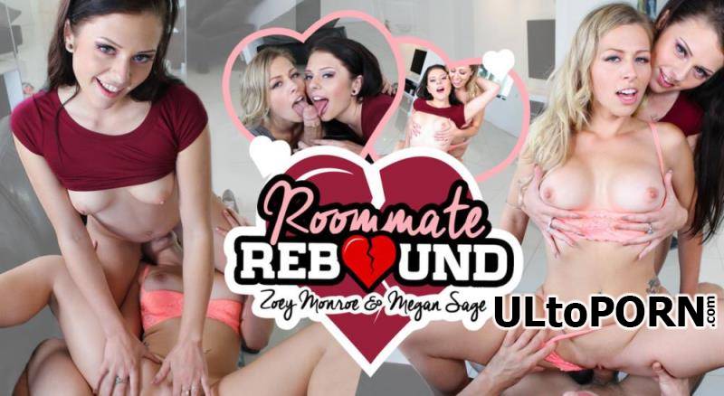 WankzVR.com: Megan Sage, Zoey Monroe - Roommate Rebound [13.6 GB / UltraHD 4K / 3456p] (Oculus)