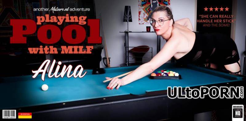 Mature.nl: Alina (EU) (53) - Alina is a German Tall MILF with a shaved pierced pussy that loves to play with a poolstick [1.10 GB / FullHD / 1080p] (Mature)