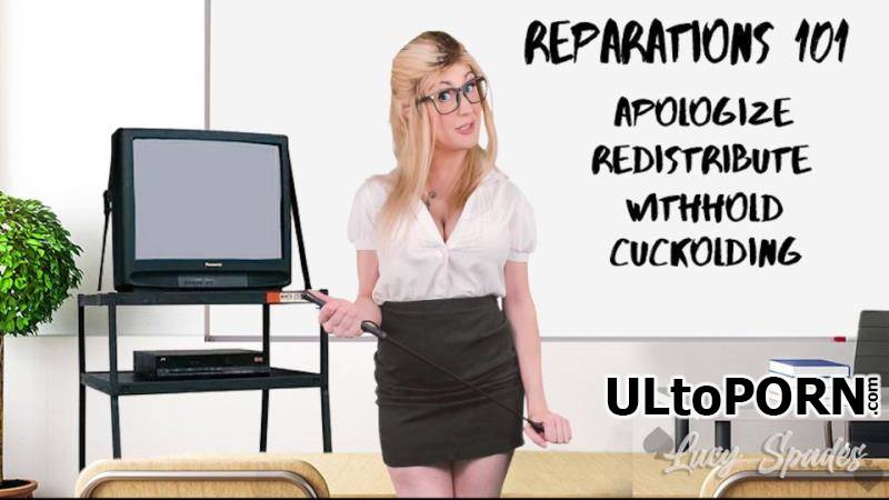 Lucy Spades - Whiteboy Reparations 101 [1.03 GB / UltraHD / 2160p] (Femdom)