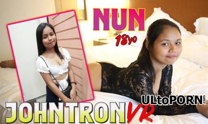 JohnTron VR, SLR: Nun - Supercute Thai Student Does Her First Porn [3.59 GB / UltraHD 4K / 2880p] (Oculus)