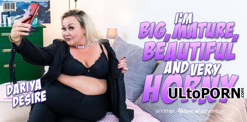 Mature.nl: Dariya Desire (44) - When big butt BBW mother Dariya Desire is horny and alone, she will make herself orgasm with a toy [435 MB / FullHD / 1080p] (Mature)