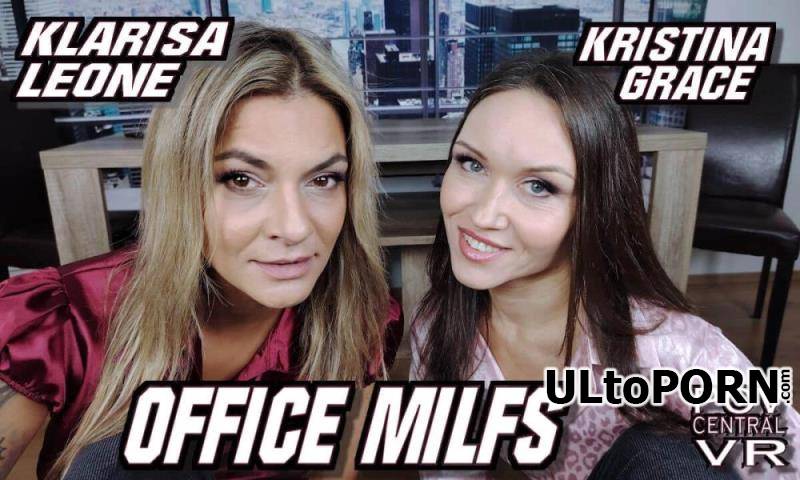 POVcentralVR, SLR: Klarisa Leone, Kristina Grace - Office MILfs [3.61 GB / UltraHD 4K / 4096p] (Oculus)