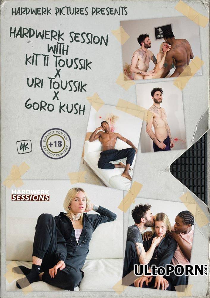 HardWerk.com: Kitti Toussik - Session with Kitti Toussik, Uri Toussik and Goro Kush [6.05 GB / FullHD / 1080p] (Threesome)