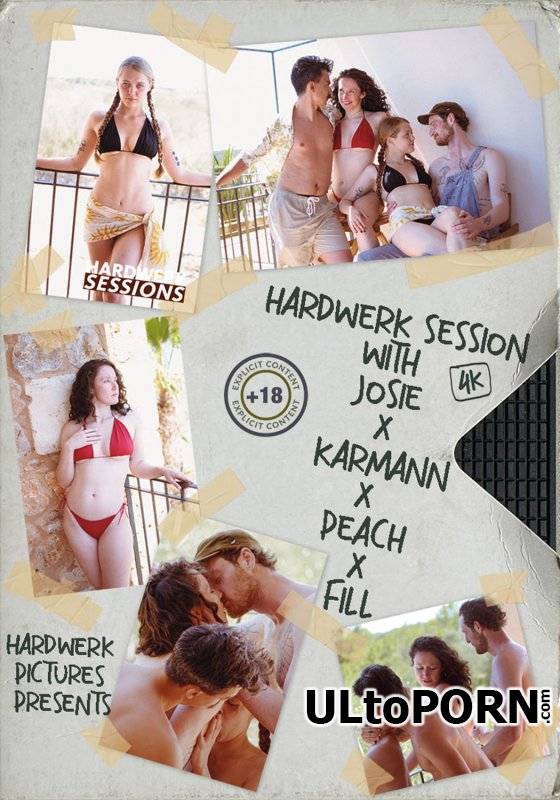 HardWerk.com: Josie Boo, The Swedish Peach - Session Couples Foursome with Josie & Karmann and Peach & Fill [3.05 GB / FullHD / 1080p] (Teen)