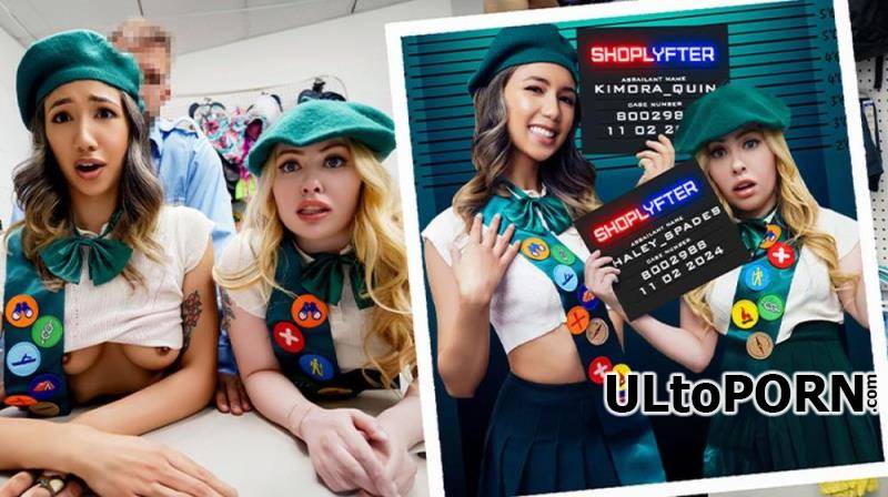 Shoplyfter.com, TeamSkeet.com: Haley Spades, Kimora Quin - Case No. 8002988 - Girl Scouts [1.67 GB / FullHD / 1080p] (Threesome)