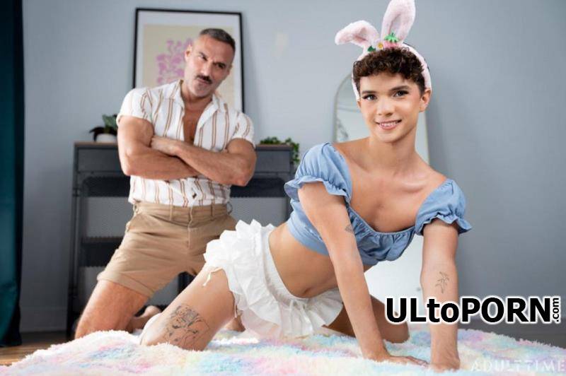 FemBoyIsh.net, AdultTime.com: Sam Ledger, Manuel Skye - Bunny Femboy's BF Goes Down His Rabbit Hole [973 MB / FullHD / 1080p] (Shemale)