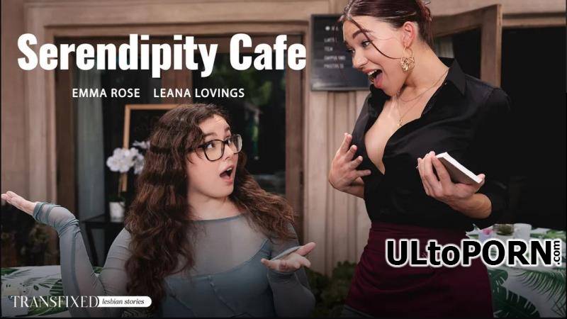 Transfixed.com, AdultTime.com: Emma Rose, Leana Lovings - Serendipity Cafe [3.32 GB / UltraHD 4K / 2160p] (Shemale)