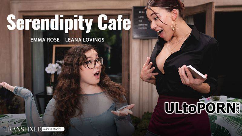 AdultTime.com, Transfixed.com: Emma Rose, Leana Lovings - Serendipity Cafe [738 MB / FullHD / 1080p] (Shemale)