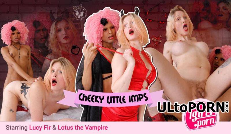 Tgirls.porn: Lotus the Vampire, Lucy Fir - Cheeky Little Imps [1.59 GB / FullHD / 1080p] (Shemale)