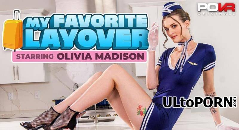 POVR Originals, POVR.com: Olivia Madison - My Favorite Layover [14.2 GB / UltraHD 4K / 3600p] (Oculus)