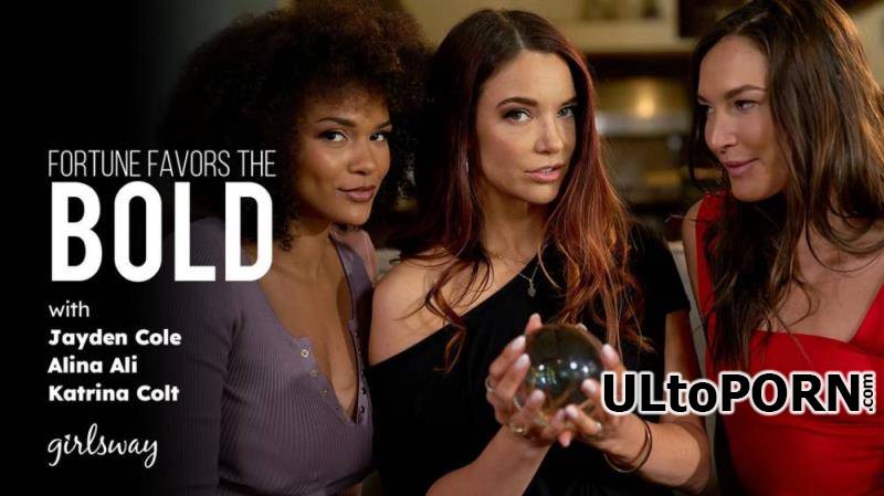 GirlsWay.com: Jayden Cole, Katrina Colt, Alina Ali - Fortune Favors The Bold [4.25 GB / UltraHD 4K / 2160p] (Lesbian)