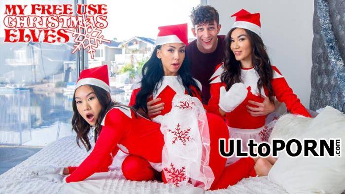 Bianca Bangs, Kimmy Kimm, Sawyer Cassidy - My Free Use Christmas Elves - S28:E2 (UltraHD 4K/2160p/5.07 GB)