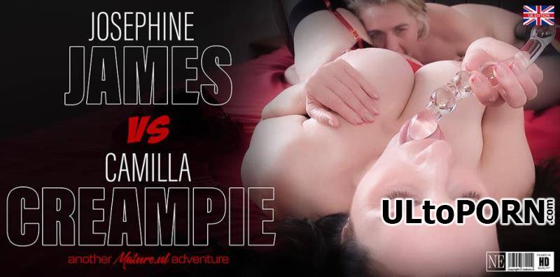 Mature.nl: Camilla Creampie (EU) (46), Josephine James (EU) (51) - Big tit MILFs Camilla Creampie and Josephine James have a lesbian affair and things got wet! [988 MB / FullHD / 1080p] (Lesbian)